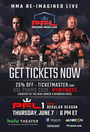 PFL 2018 #1: Regular Season - Harrison vs. Tursyn