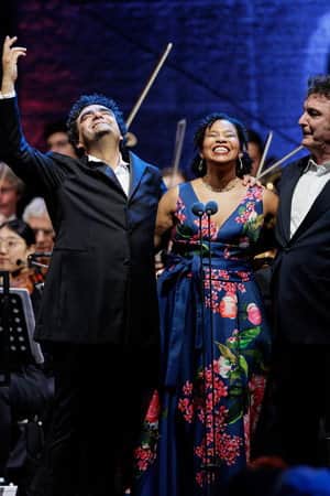 Golda Schultz, Rolando Villazón, and Ludovic Tézier @ Neuschwanstein Castle 2025