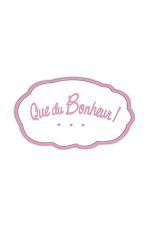 Que du bonheur !