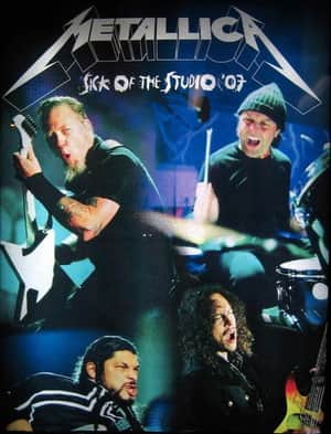 Metallica: Sick Out Of Studio 2007 Oslo