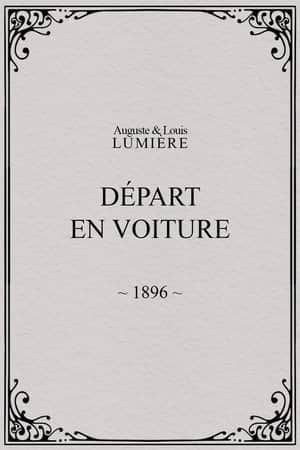 Départ en voiture
