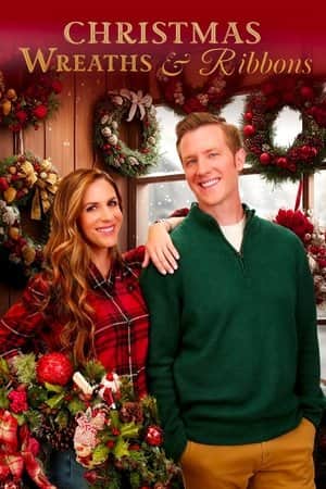 Christmas Wreaths and Ribbons