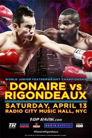 Nonito Donaire vs. Guillermo Rigondeaux