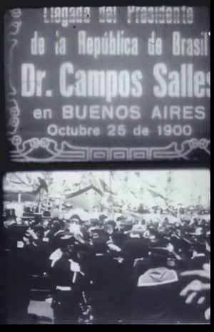 Llegada del Presidente de la República de Brasil Dr. Campos Salles en Buenos Aires