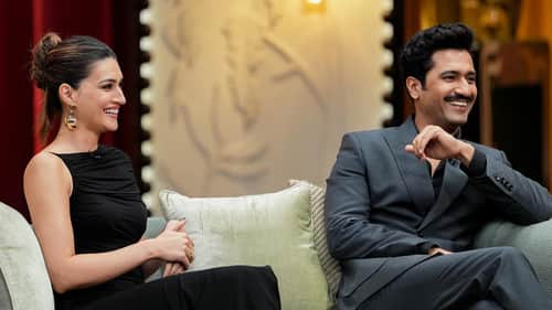 Vicky Kaushal and Kriti Sanon