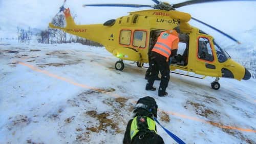 Missing skier