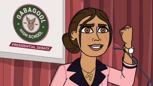 DAUGHTER PRESIDENT!