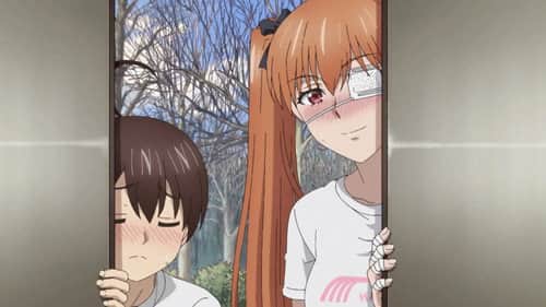 The Cherry Blossom Season... The Pure-Hearted Girl with Glasses