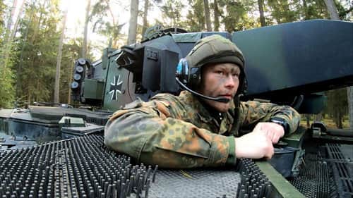 Tank drivers off-road