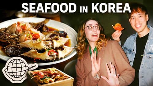 Picky Eater Tries Raw Seafood in Korea