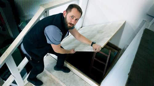 We Found A Hidden Trap Door Inside The Studio