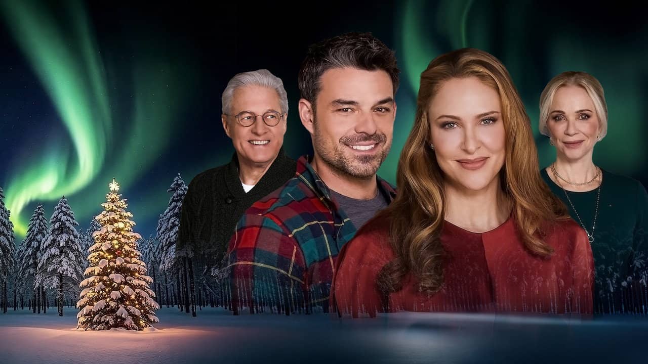 Christmas Under the Northern Lights backdrop