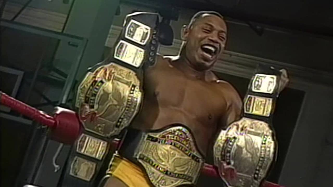 ECW Holiday Hell 1995 backdrop
