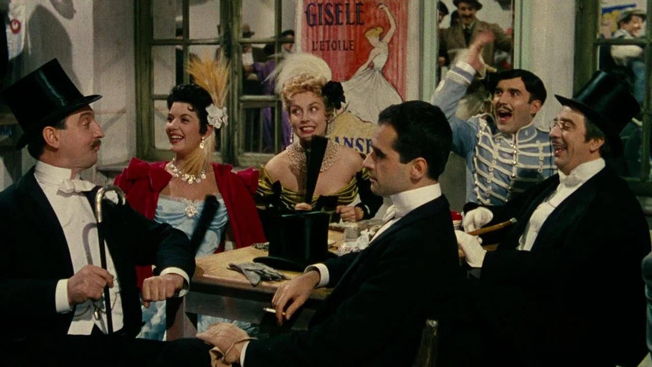 French Cancan backdrop