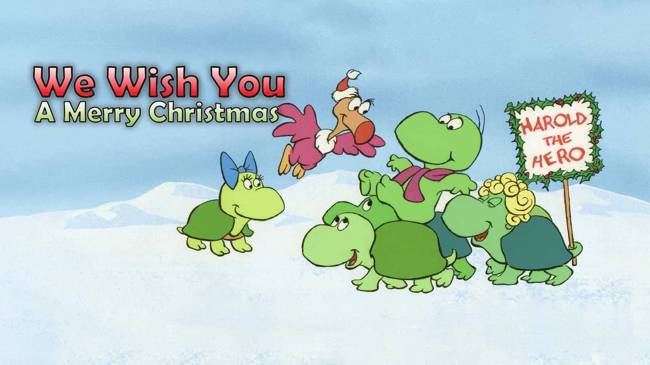 We Wish You a Merry Christmas backdrop