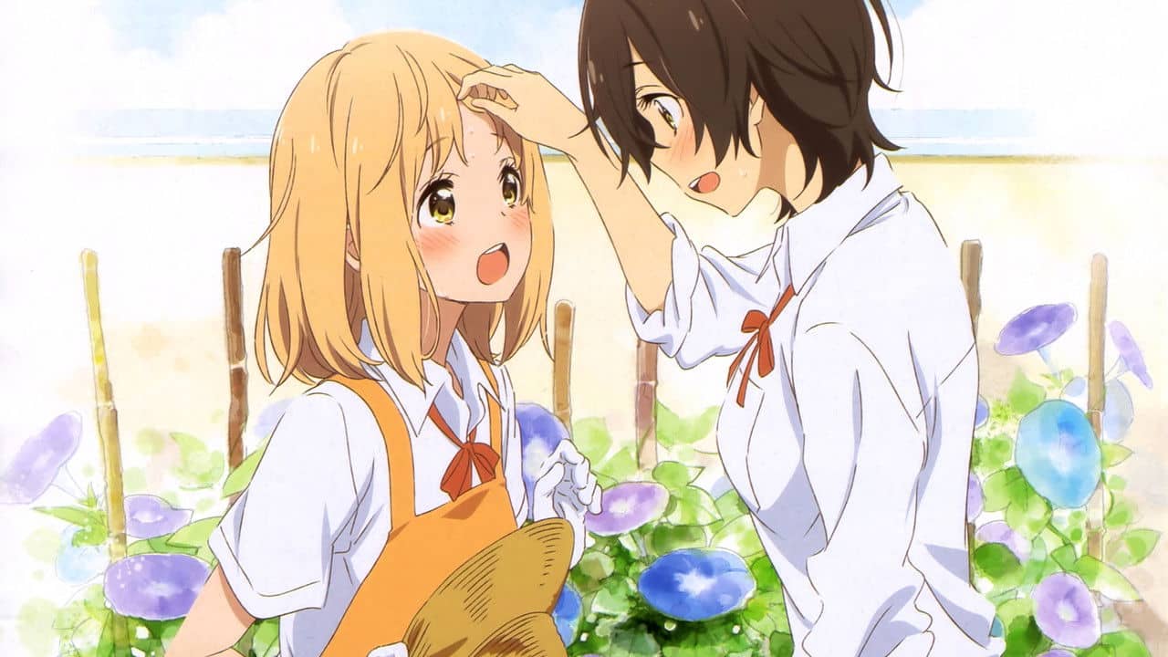 Kase-san and Morning Glories backdrop