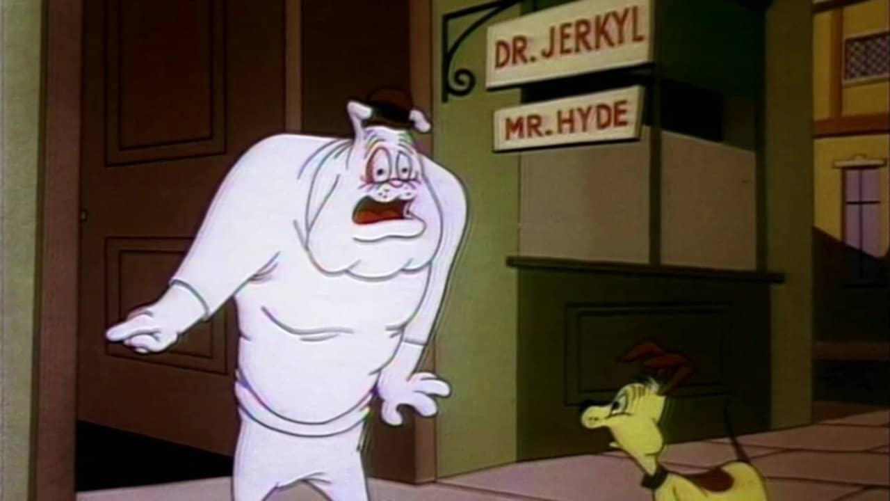 Dr. Jerkyl's Hide backdrop