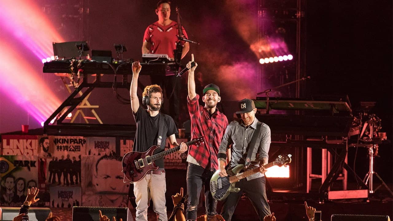Linkin Park and Friends Celebrate Life in Honor of Chester Bennington backdrop