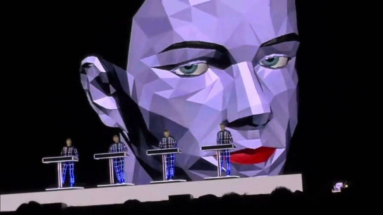 Kraftwerk - Fuji Rock Festival 2024 backdrop