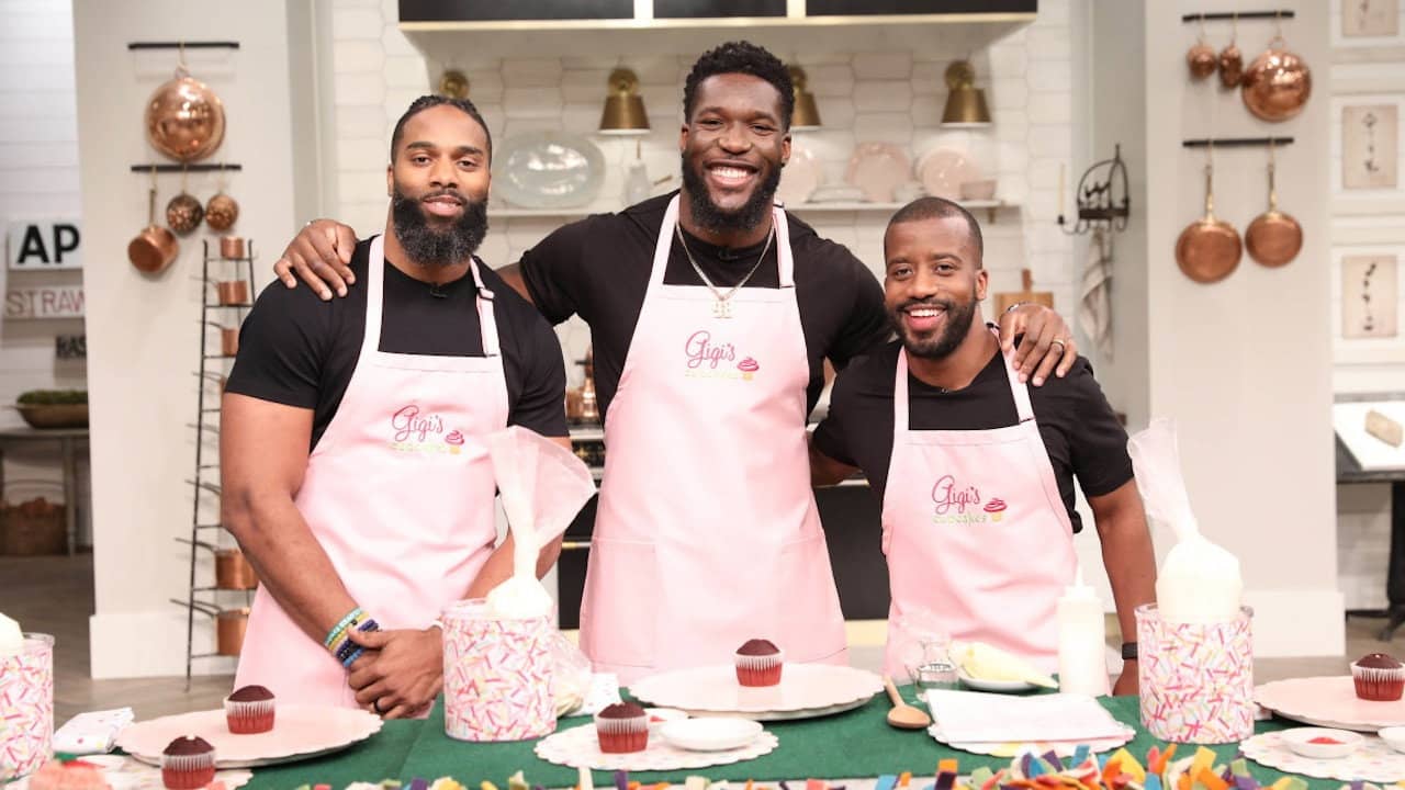 The Cupcake Guys backdrop