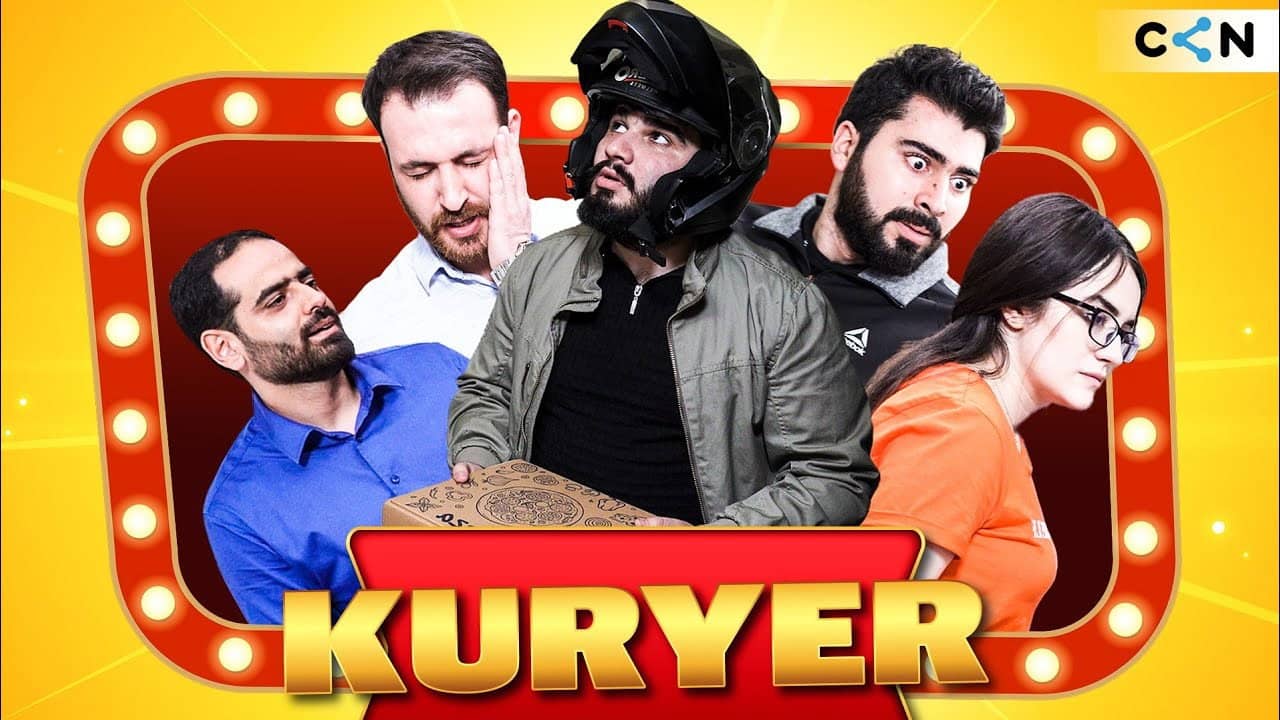 Courier backdrop