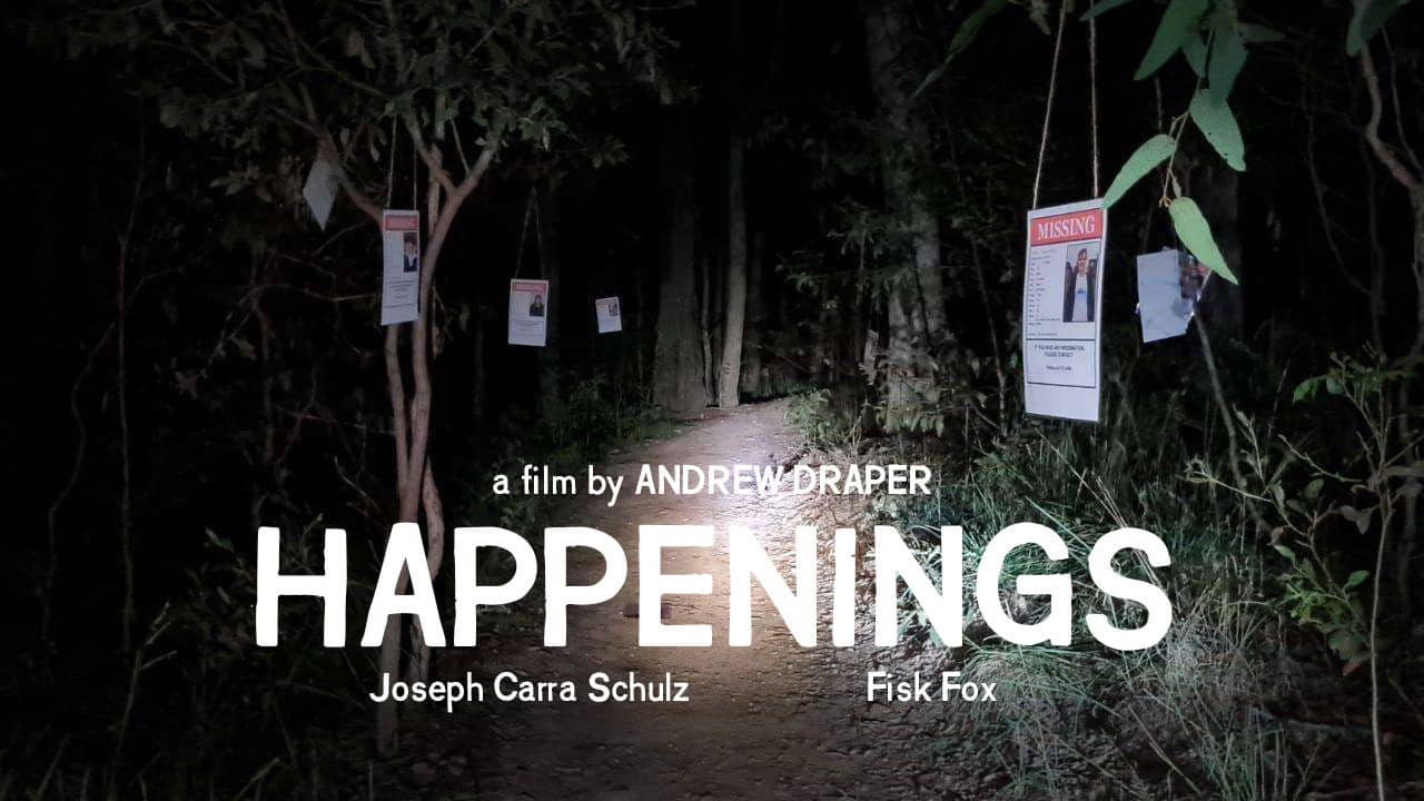 Happenings backdrop