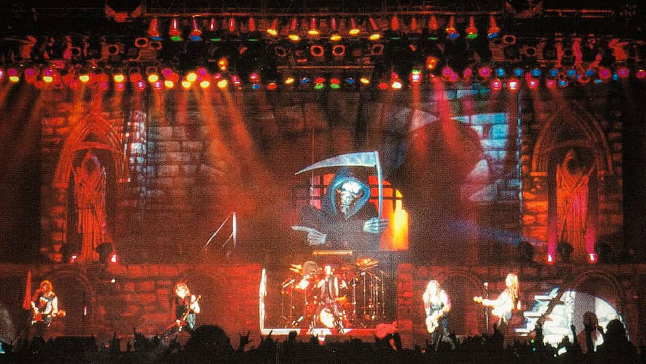 Iron Maiden: Death On The Road backdrop