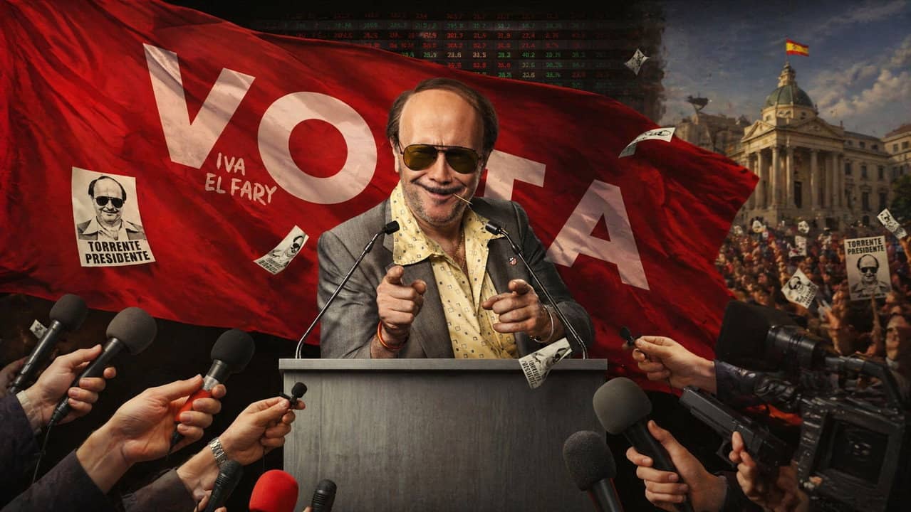 Torrente for President backdrop
