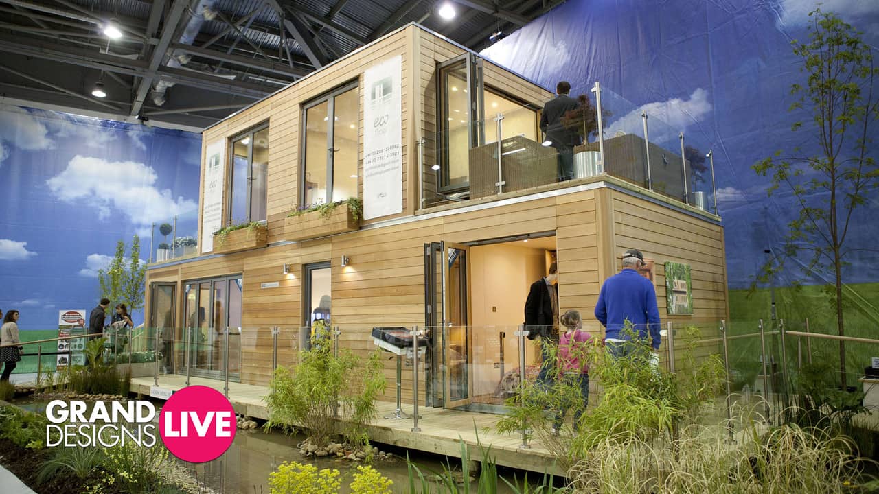 Grand Designs Live backdrop