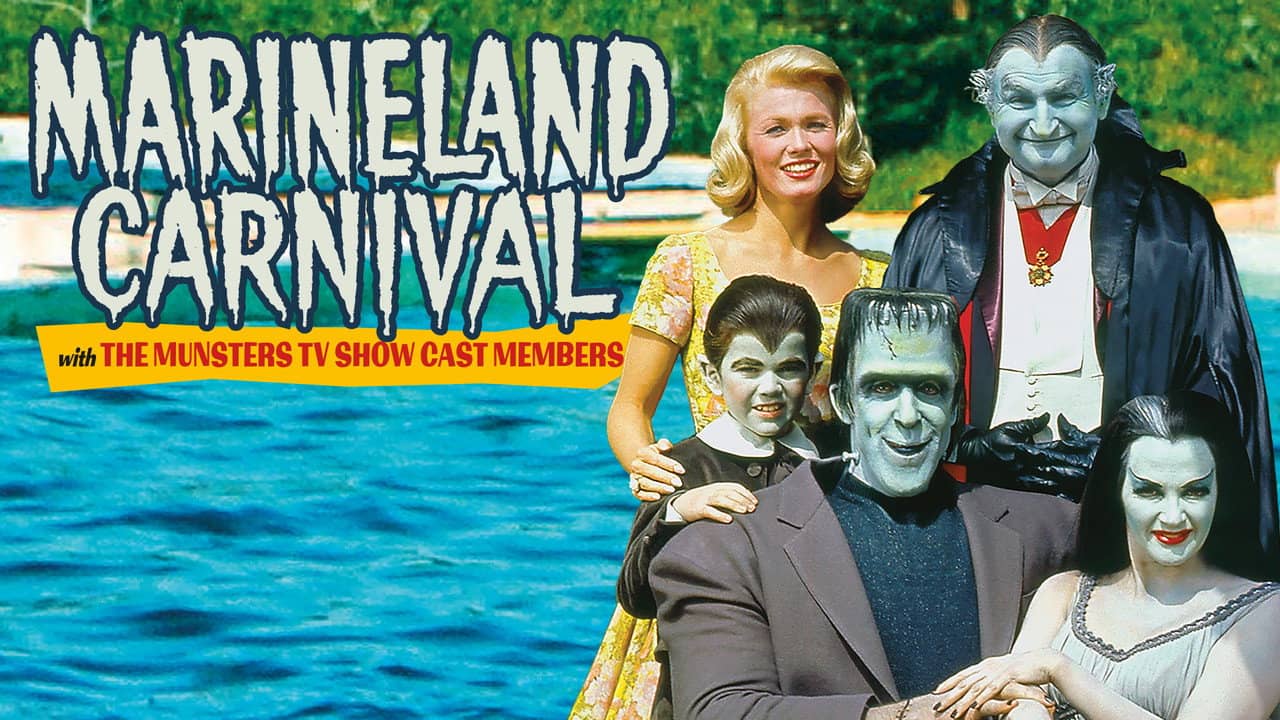 Marineland Carnival: The Munsters Visit Marineland backdrop