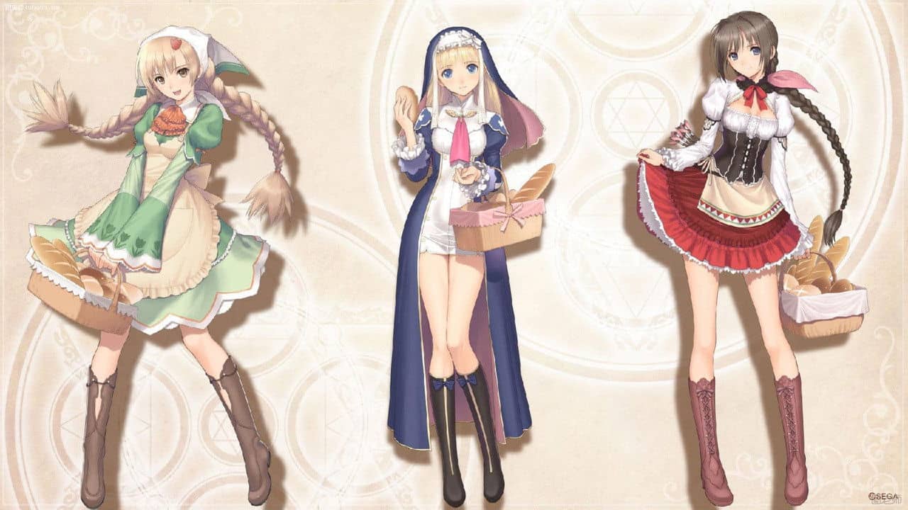 Shining Hearts backdrop