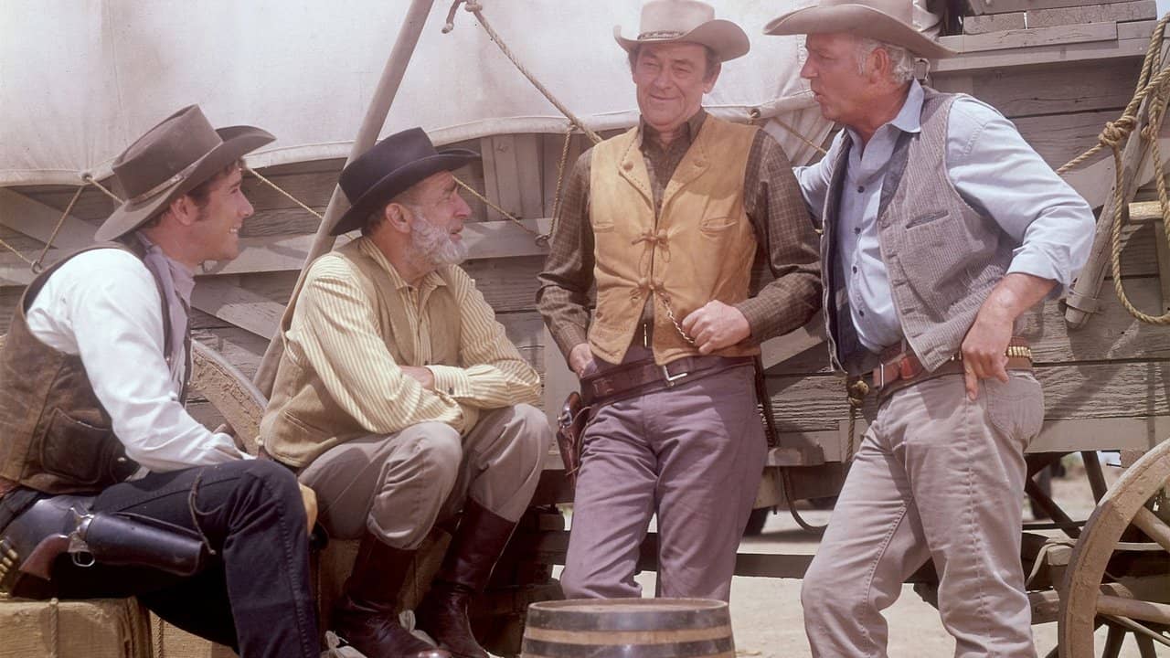 Wagon Train backdrop
