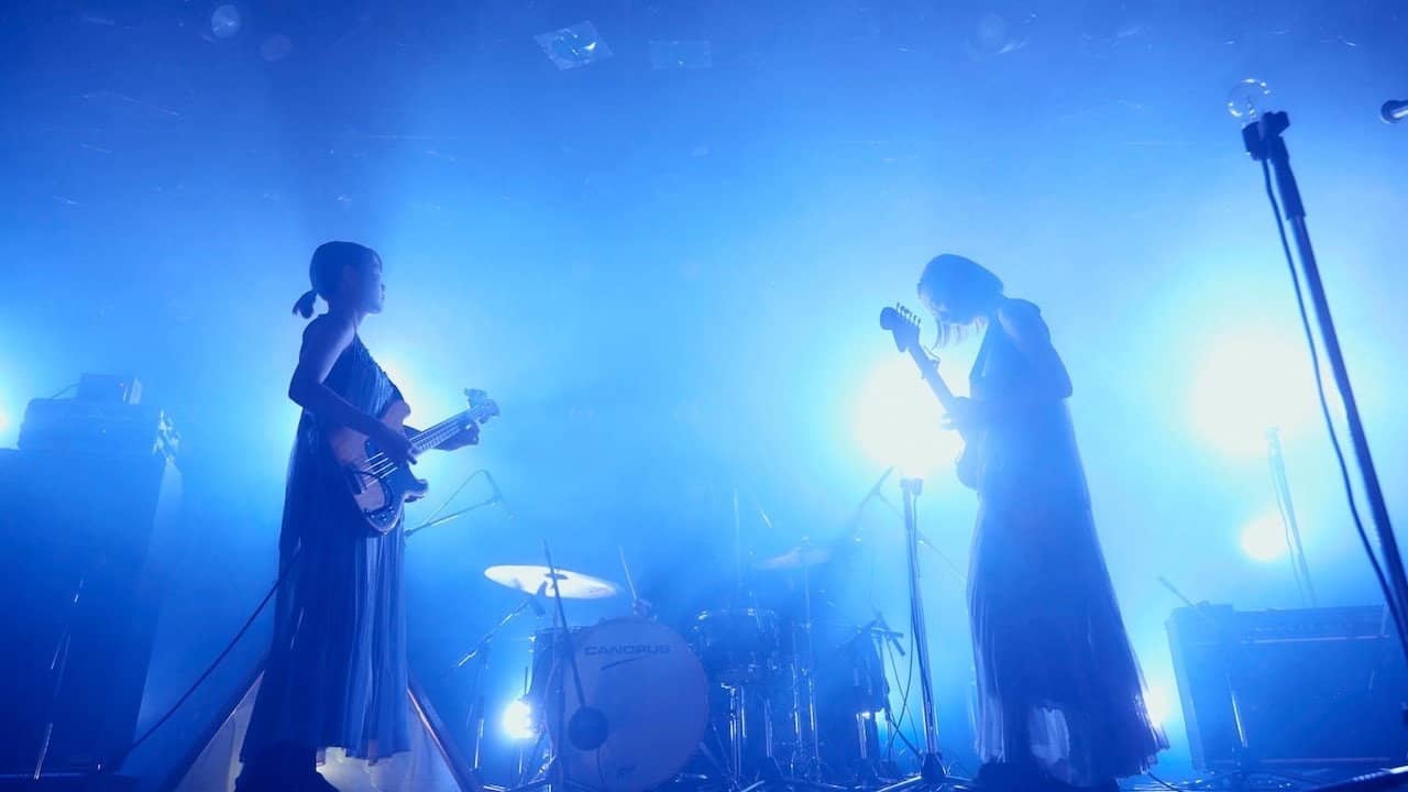 羊文学 Tour 2021 "Hidden Place" USEN STUDIO COAST 2021.9.24 backdrop