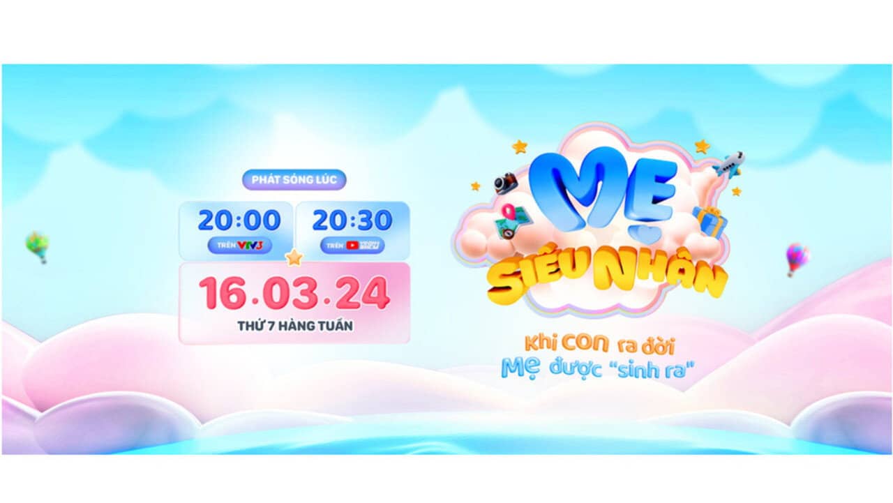Super Mom Vietnam backdrop