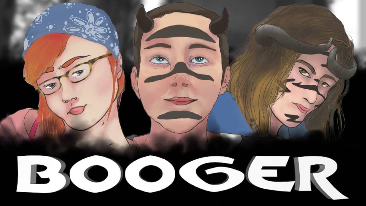 Booger backdrop