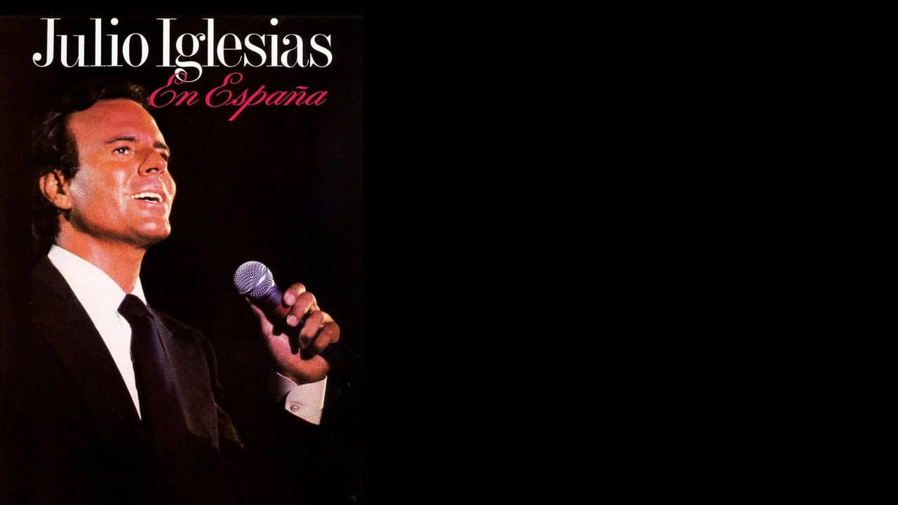 Julio Iglesias in Spain backdrop