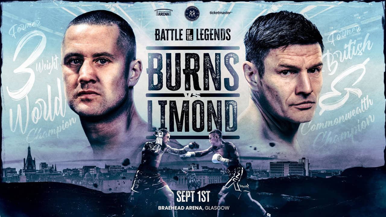 Ricky Burns vs. Willie Limond backdrop