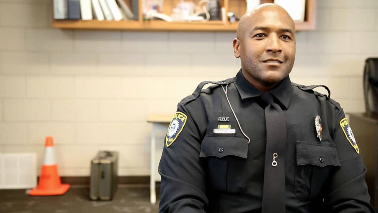 Officer Involved backdrop