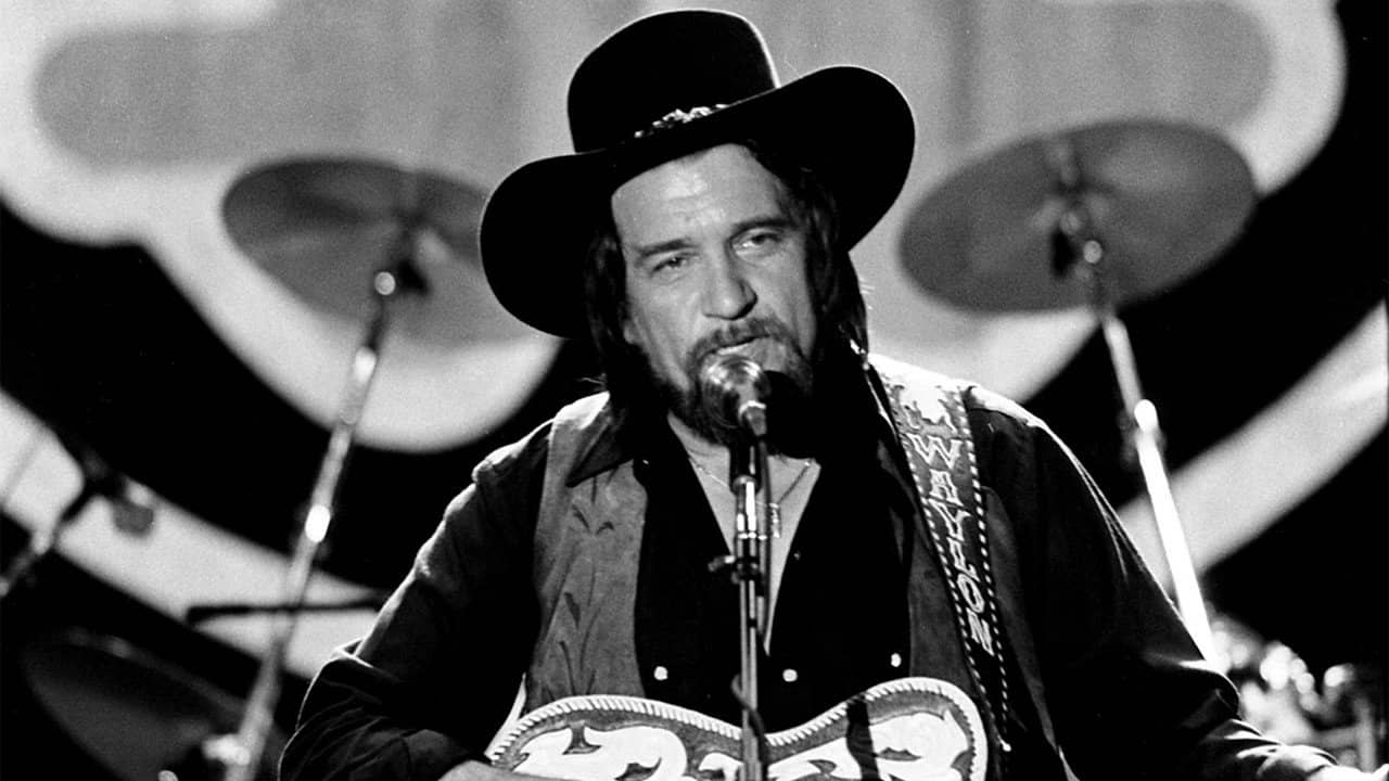 Waylon Jennings In Concert backdrop