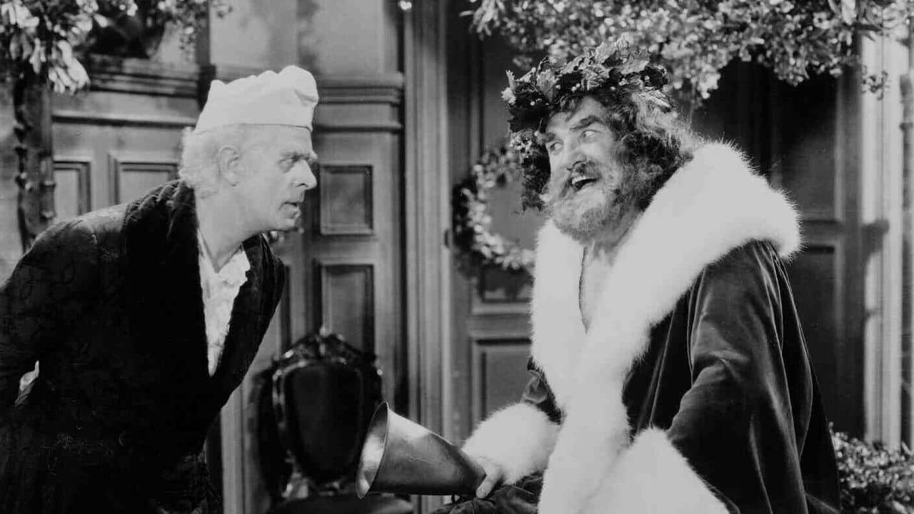 A Christmas Carol backdrop