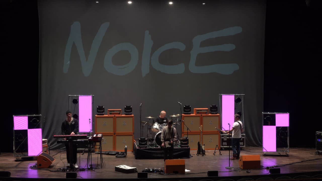 The Noice Boys backdrop