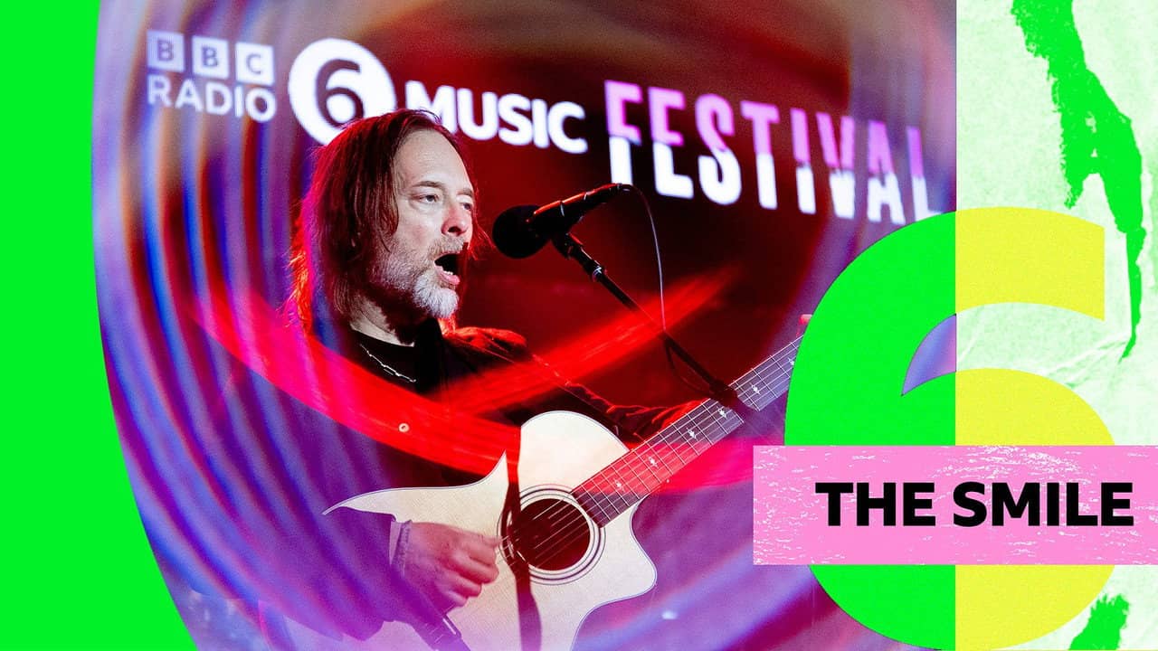 The Smile: 6 Music Festival 2024 backdrop