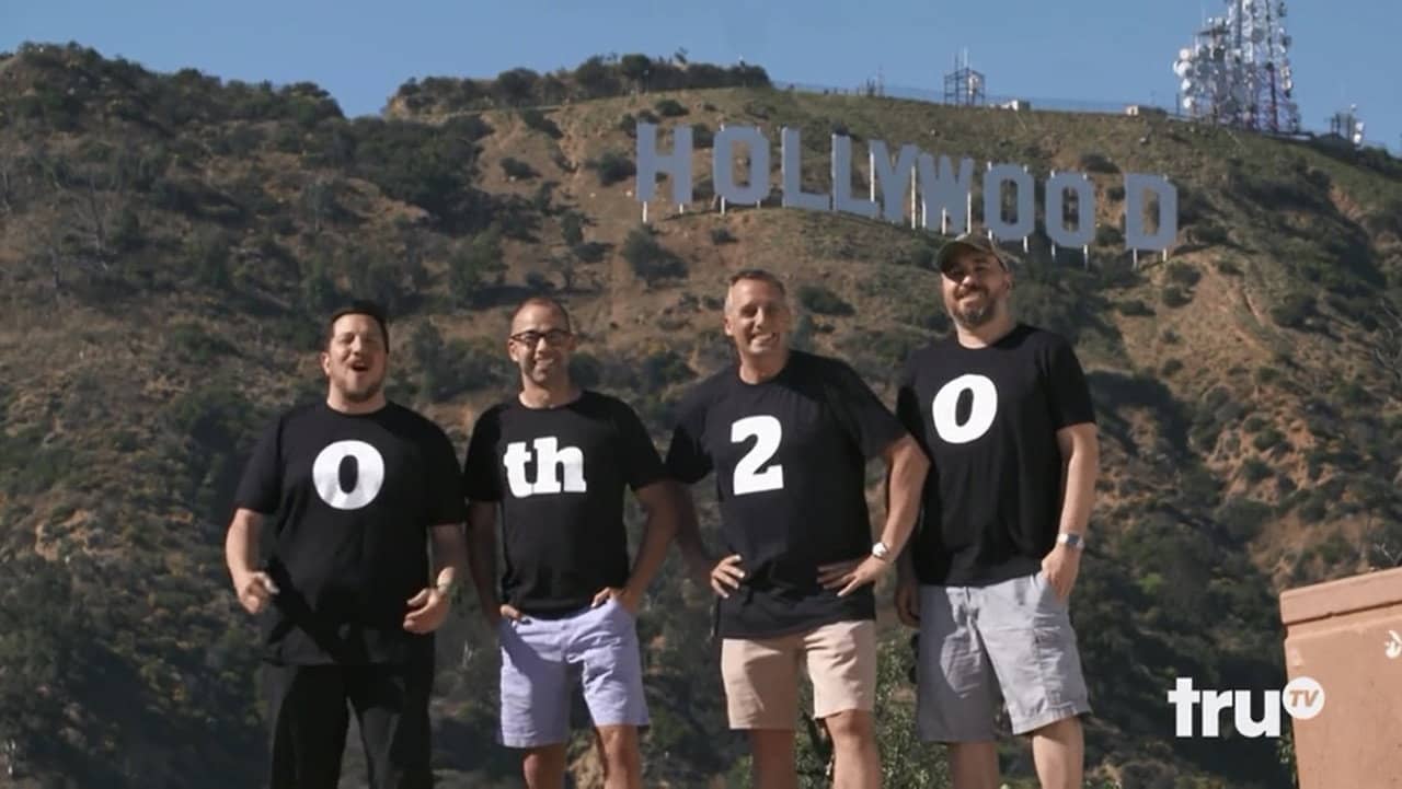 Impractical Jokers: Hollywood backdrop