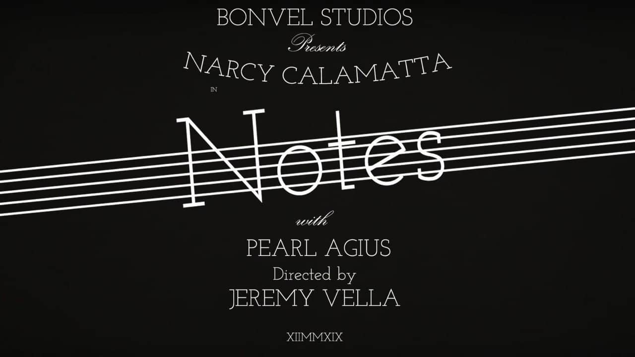 Notes backdrop