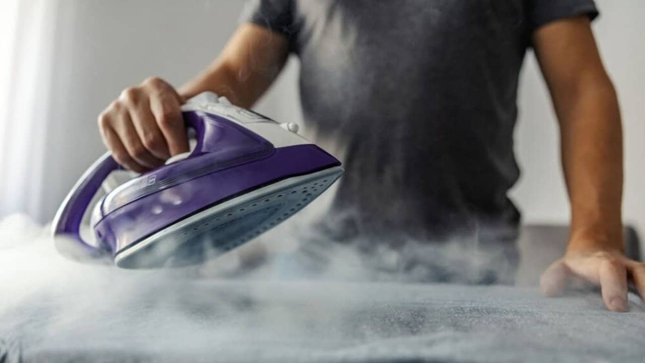 Why Men Don't Iron backdrop