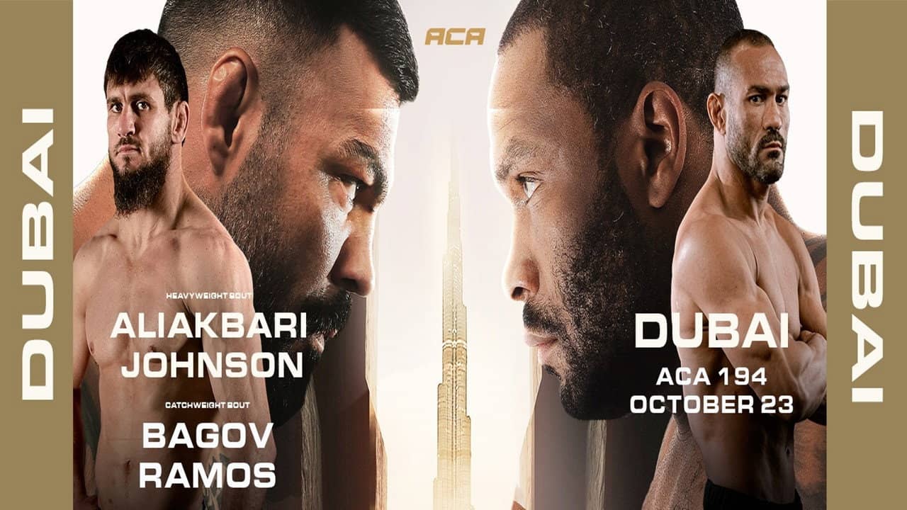 ACA 194: Johnson vs. Aliakbari backdrop