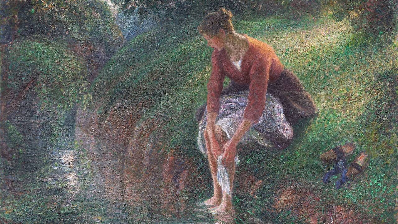 Pissarro: Father of Impressionism backdrop