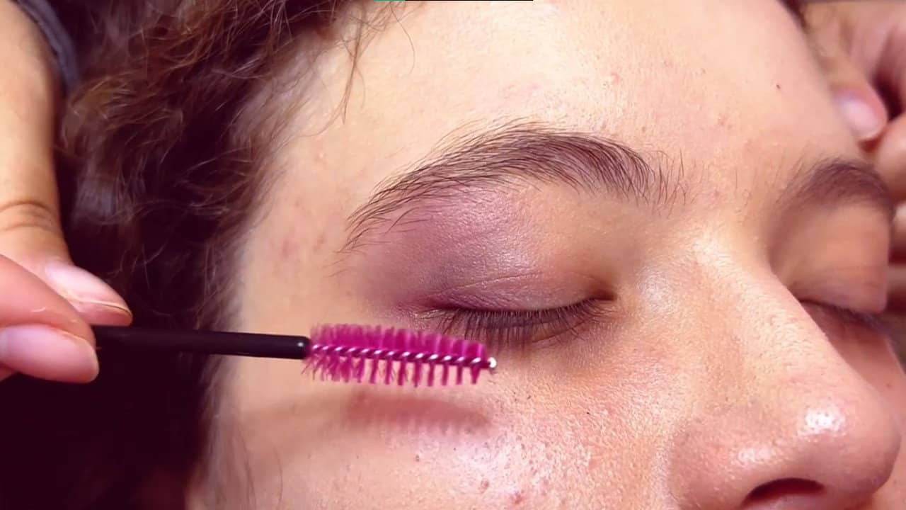 Behind a Look backdrop