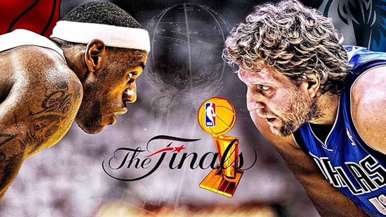 The 2011 NBA Finals backdrop