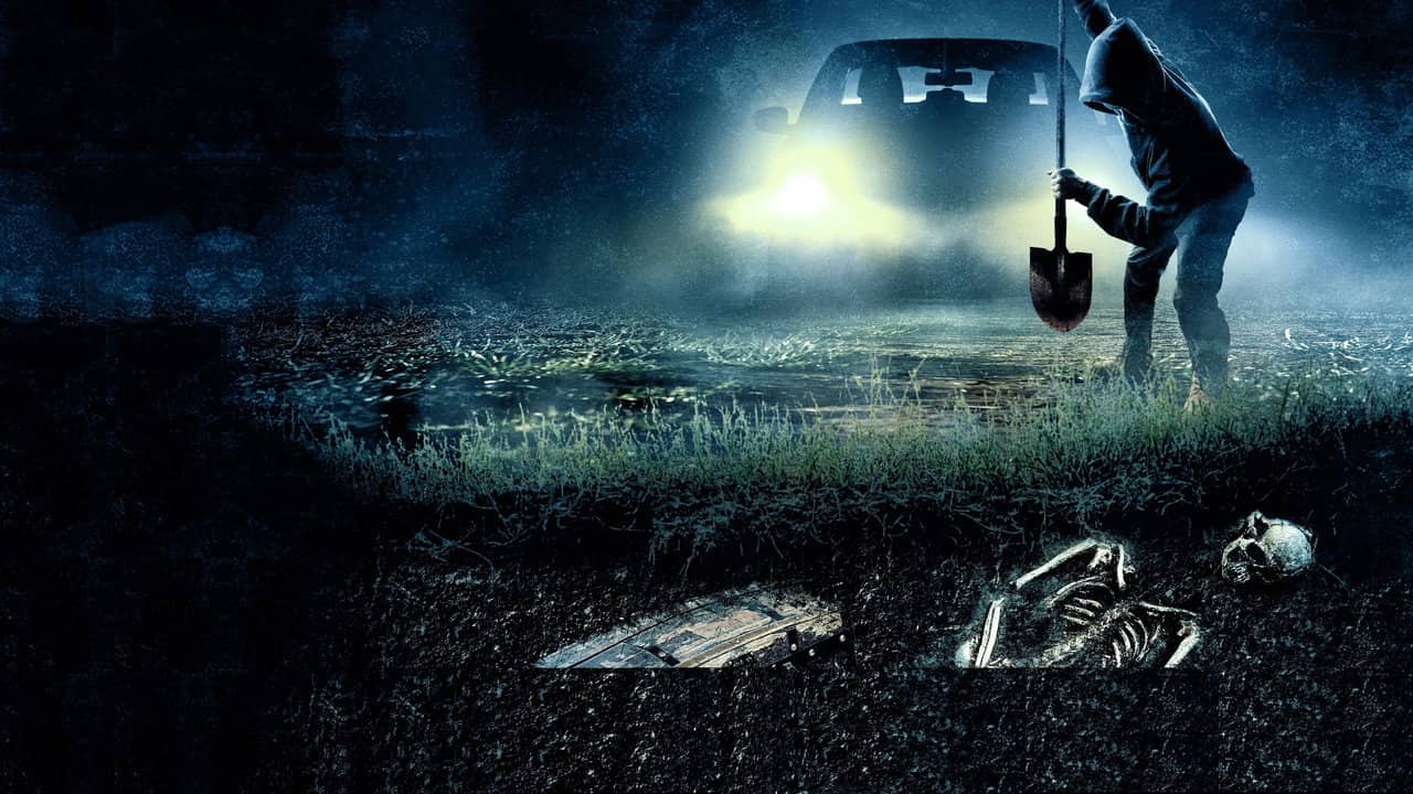 Digging to Death backdrop